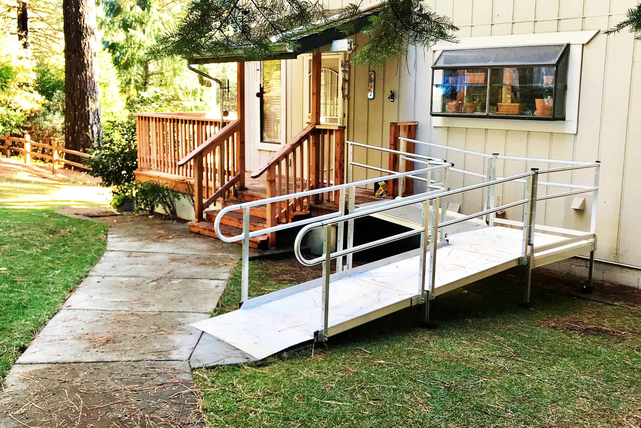 Brentwood Modular Ramp in El Dorado Hills
