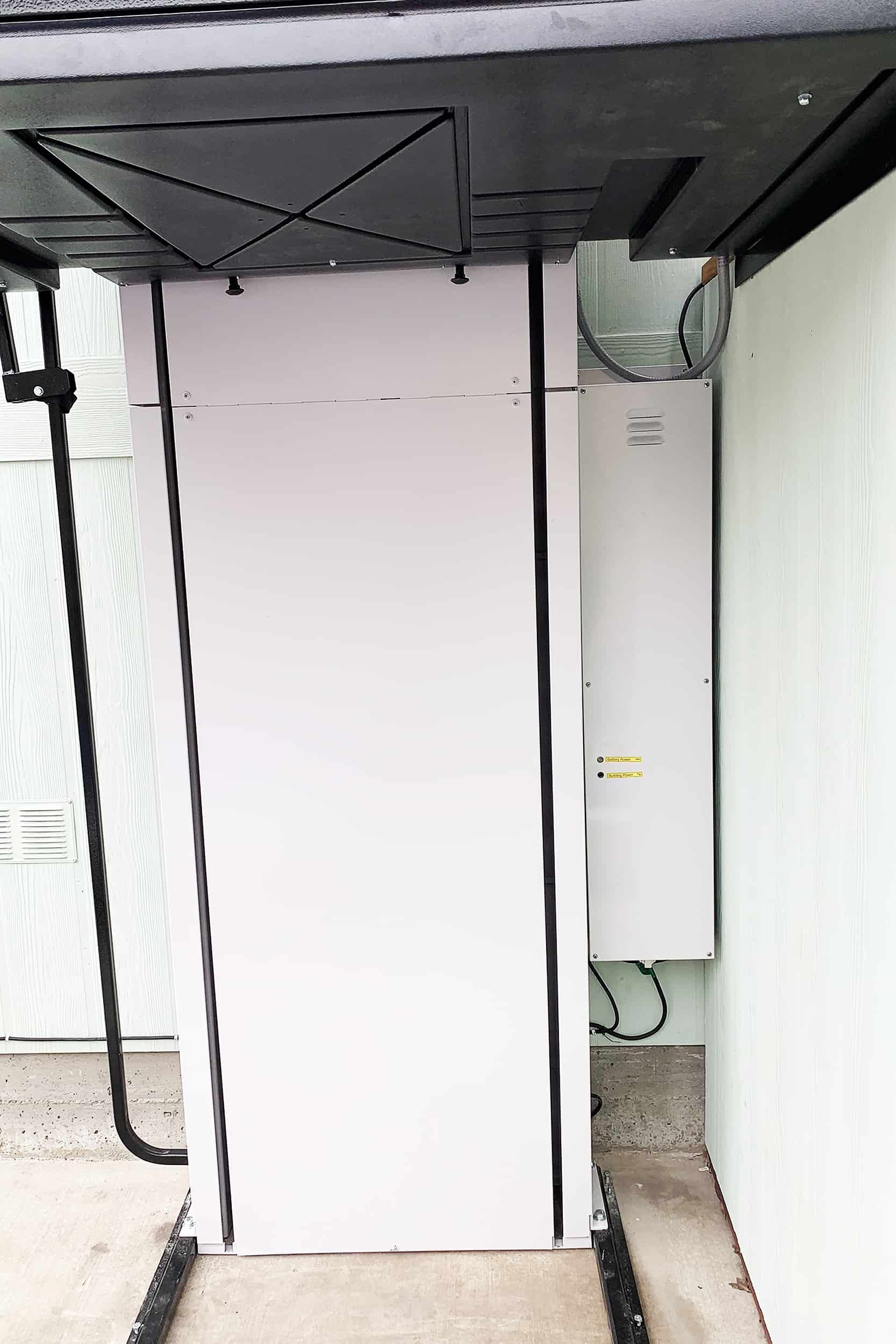 Safety Pan and Back-up Battery of Taller VPL